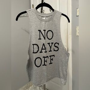 Forever 21 No Days Off Sleeveless Athletic Top